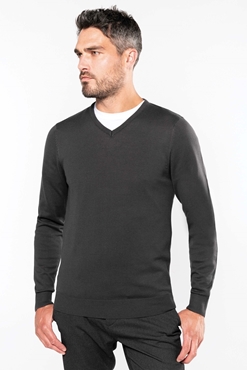 Picture of Man V neck  cotton jumper