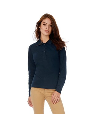 Picture of Girl l/sleeve polo shirt