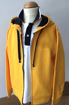 Picture of OUTLET - Yellow hoodie sweatshirt